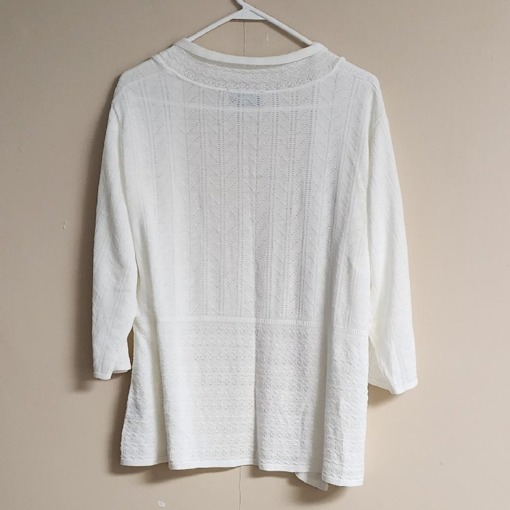 Basic Editions Open Cardigan - Picture 2 of 4